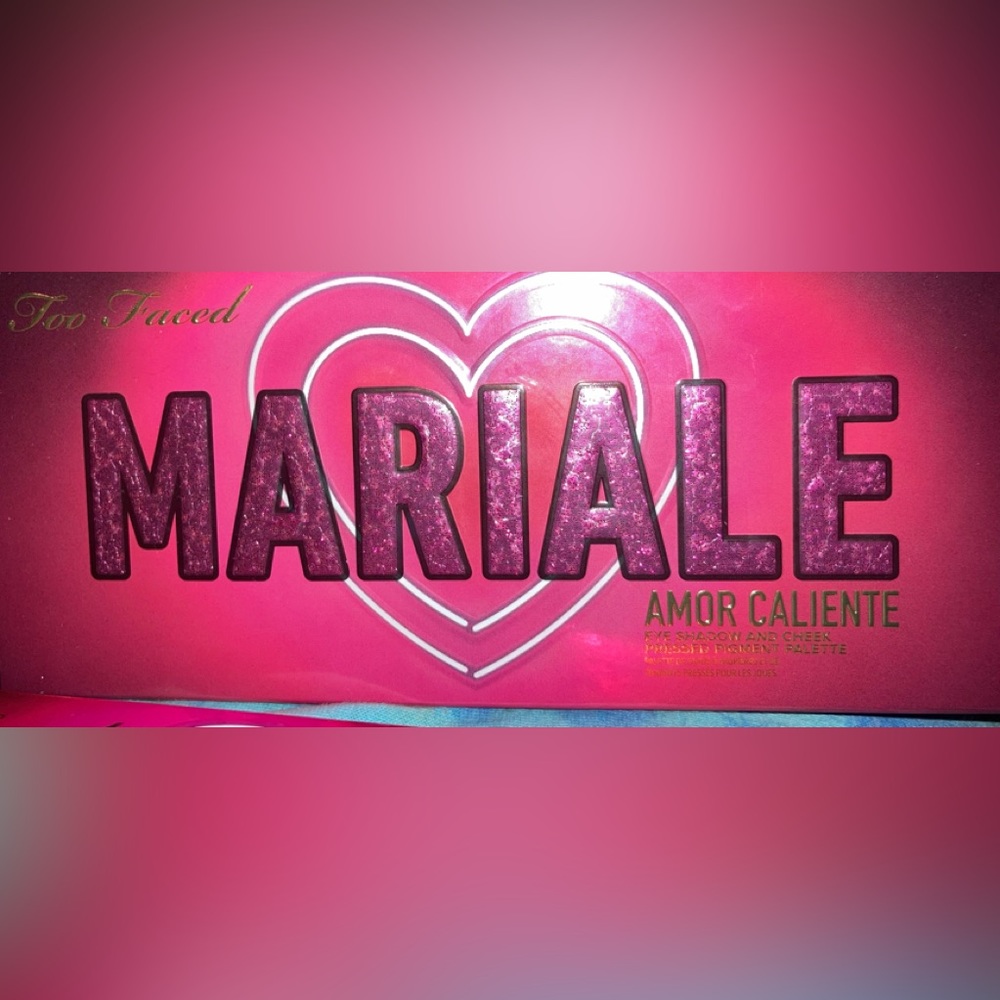 Too Faced Mariale Amor Caliente Cheek and Eyeshadow Palette